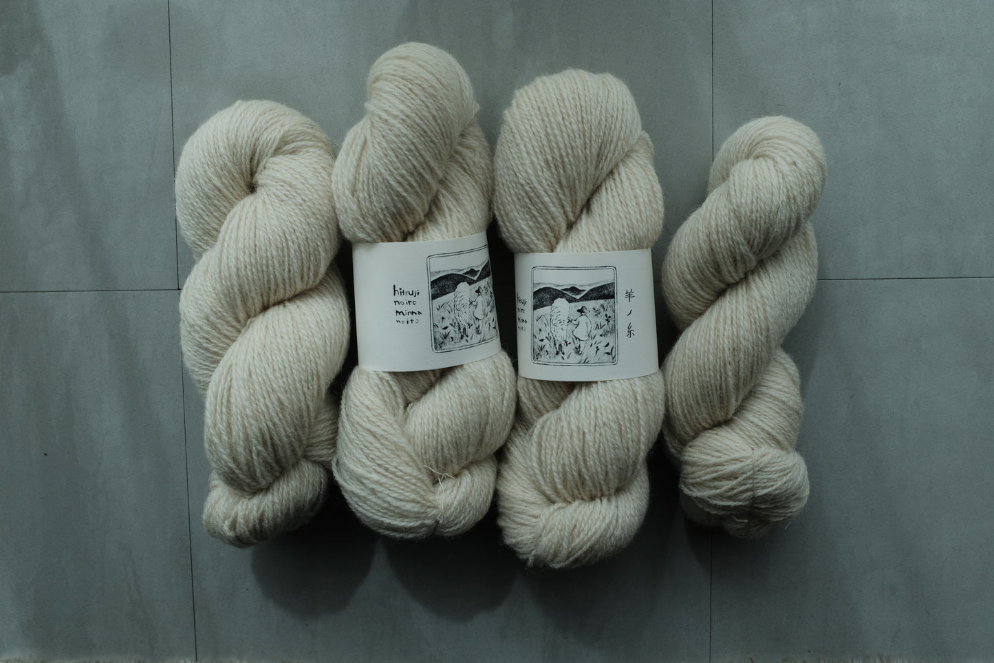 【糸+パターンセット】羊ノ糸で編むTerre-vest-by-yety-knitsサイズ3-6